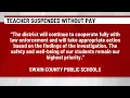 Teacher suspended following child abuse allegations in Swain County