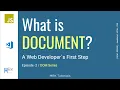 What is Document Interface JavaScript Document Object Model Manipulation DOM