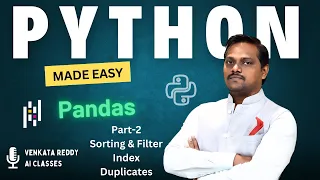 Python Pandas 5 Part 2 Python Made Easy