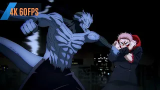 yuji itadori vs mahito final form 4k 60fps