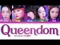 Download Lagu Red Velvet (레드벨벳) – Queendom Lyrics (Color Coded Han/Rom/Eng)