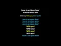 Download Lagu Love Is an Open Door (Karaoke Duet) | Full Version