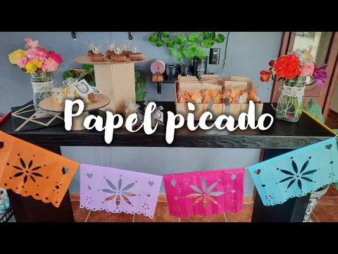 Download MP3 DIY ♡ PAPEL PICADO PARA TU FIESTA MEXICANA | Erandy Paz