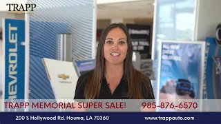 Trapp Memorial Super Sale