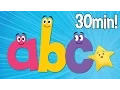 Lagu ABC Songs | Phonics Songs | Lowercase | ​​🌈 Super Simple ABCs