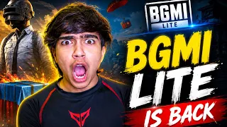 Finally BGMI LITE is Here