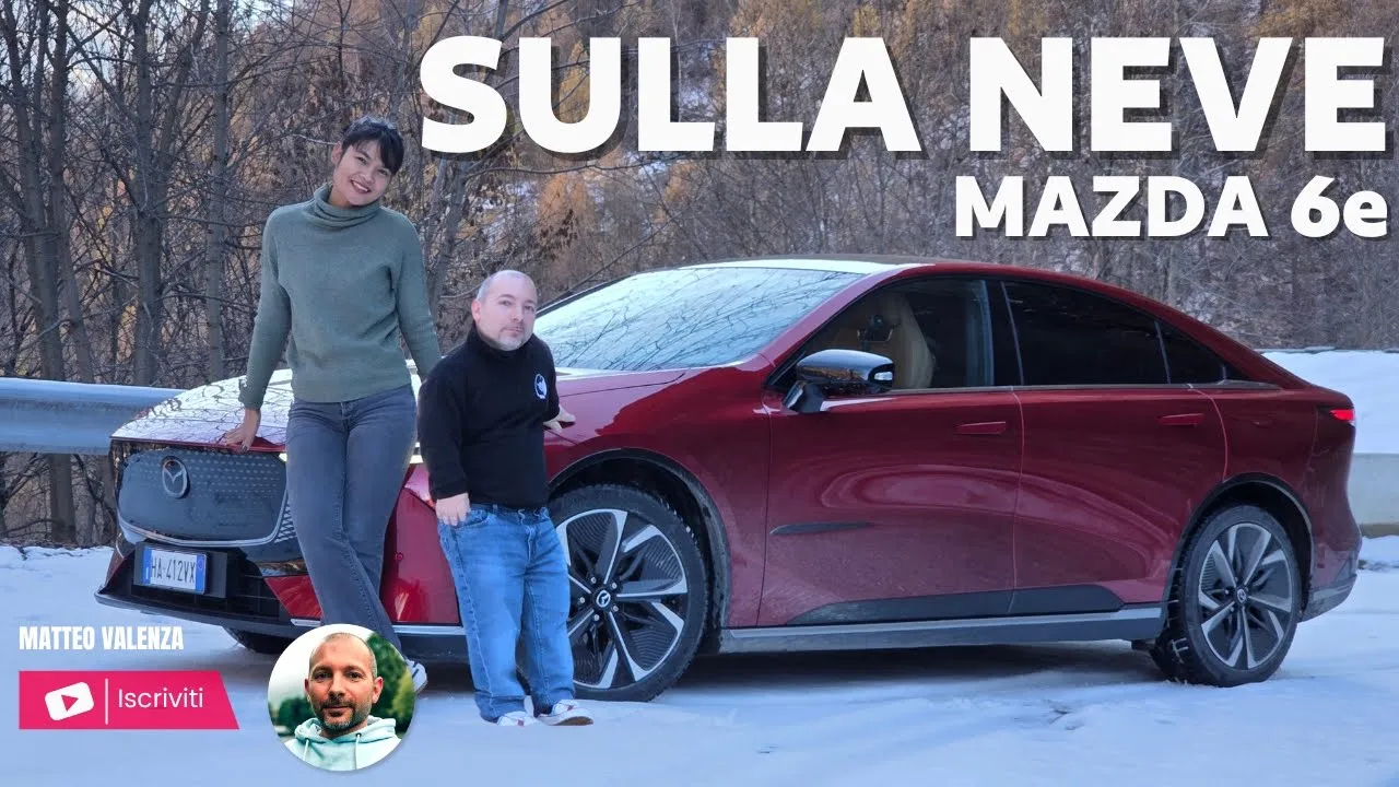 Mazda 6e da Milano a Cervinia: consumi e ricarica nel viaggio in quota