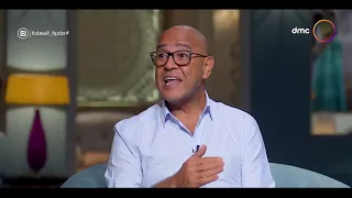 صاحبة السعادة   أشرف عبد الباقي في      خدت   ضربات ورا بعض وانا مؤمن ب  قضاء ربنا دندنها