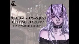 f4a surprise your sadistic yandere girlfriend is a demon lana ft solas audio roleplay asmr