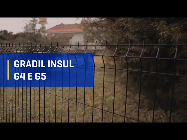 Vídeo do produto - Gradil Insul G5 Pintado 4,80mm - Malha 5x20cm