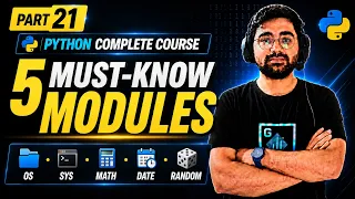 Python Standard Library Explained 5 Essential Built-in Modules for Beginners Python Full Course