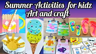summer activities for and craft ideas for summer camp activities