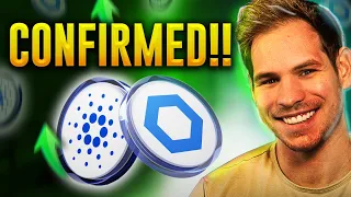 INSANELY BULLISH For Chainlink Link \u0026 Cardano ADA 🔥