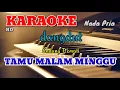 Download Lagu TAMU MALAM MINGGU - Endang Triswati - Nada Pria [ KARAOKE/LIRIK ] ORGAN TUNGGAL