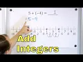 Download Lagu Add Negative \u0026 Positive Numbers (Adding Integers) - [7-1-7]