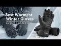 TOP 5 Best Warmest Winter Gloves 2026 Snow gloves amazon