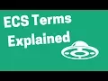 What Do The AWS ECS Terms Mean Tutorial