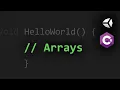 Using 1 and 2D Arrays in Unity3D C