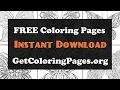 Coloring book pages butterfly