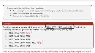 Chapter 5 What is a Bootstrap Sample