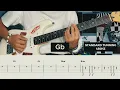 Balu Brigada - Backseat (Guitar Cover + Tab) | Lesson | Cover | Tutorial