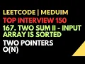 Leetcode Top Interview 150 Meduim 88 Merge Sorted Array Time O N Javascript