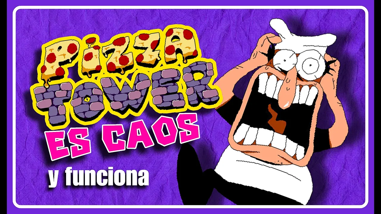 Pizza Tower es un CAOS... y FUNCIONA! (ft. @AxL-Voker )