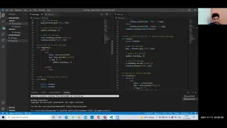 chat gui python socket programming shubh agarwal2020kuec2022