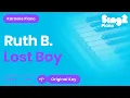 Download Lagu Ruth B. - Lost Boy (Piano Karaoke)