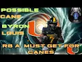 Possible Cane American Heritage RB Byron Louis is Predicted by Some to be a Cane