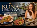 I Tried Kona s Most Recommended Restaurants Were They Worth It Hawaii Food Review