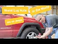 Why Jeeps have Bad Lug Nuts and what to do about it
