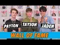 Payton Moormeier Tayson Madkour Jaden Hossler - Wall of Fame