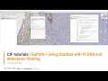 CIF Tutorials QuPath Using StarDist with H-DAB images and detections filtering