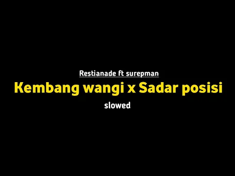 Download MP3 Kembang wangi x Sadar posisi - lirik lagu jawa cover restianade ft surepman