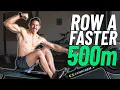 ROW A FASTER 500M Rowing Workout for SPEED