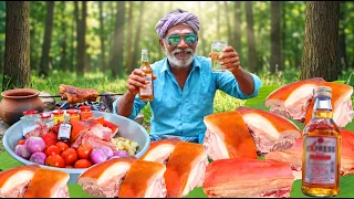 PORK PARTY 🔥 ThugLife Man Celebrates with Epic Pork Delicacies! | Ultimate Village Pork Feast