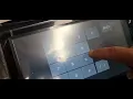 How to reset admin password for a sharp machine