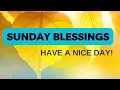 Sunday blessings - Good morning Sunday blessings