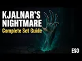 Kjalnar s Nightmare Monster Set Complete Guide - ESO Unhallowed Grave Dungeon Location Build Tips