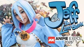 Jeff the Land Shark Shoots Bubbles At Anime Expo 2026 ft. Emy Chan