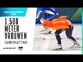Lagu HISTORISCHE medaille voor ANTOINETTE RIJPMA-DE JONG | Samenvatting 1.500 Meter | Milano Cortina 2026