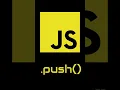 19 Push - JS Array Methods Under A Minute