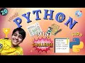 Python mini CHALLENGES - 3 python for kids in hindi