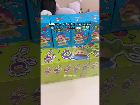MINISO x toy story blind boxes💚 @m@miniso.officialsmr#MINISO #MINISOYOYO#blindbox#unboxing#toystory