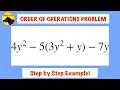 Order of Operations With Distributive Property