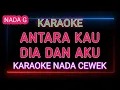 Download Lagu ANTARA KAU DIA DAN AKU - Karaoke Nada Wanita - Poppy Mercuri