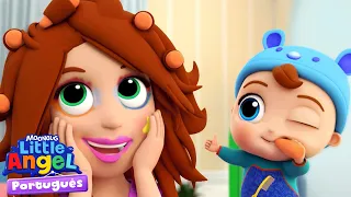 Hora da Maquiagem da mamãe 💄💅  Little Angel Brasil | Músicas Infantis em Português