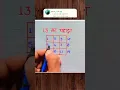 Table 13 trick