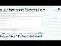Paraprofessional evaluation process
